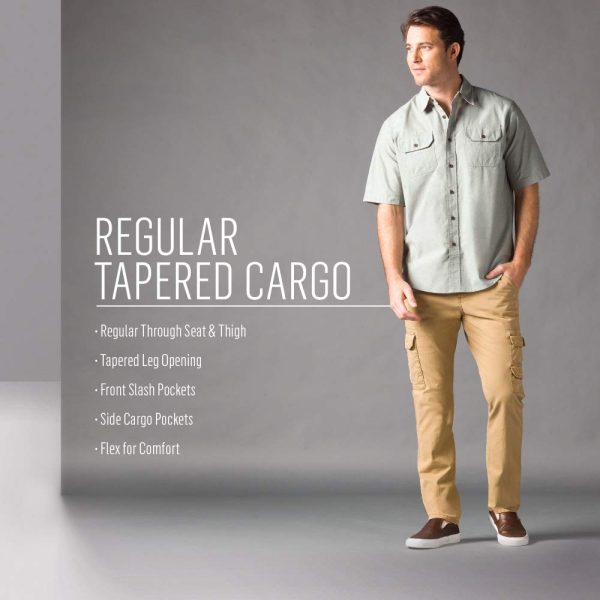 Men's Regular Tapered Cargo Pant