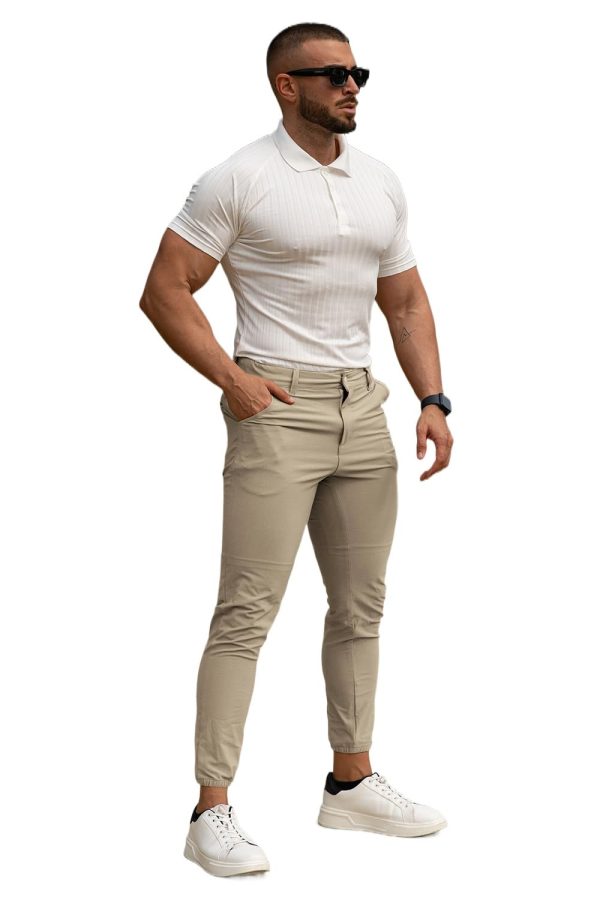 Men's 4-Way Stretch Slim Tapered Fit Golf Joggers - 28" Inseam Nylon