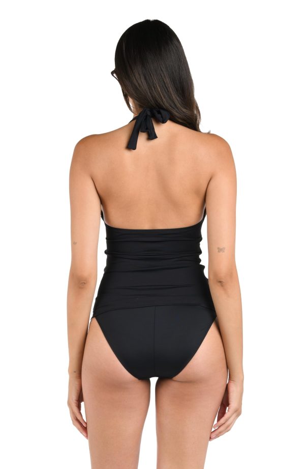 Women's Island Goddess Halter Tankini Swimsuit Top