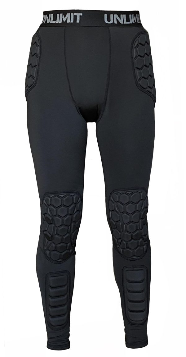 Soccer Goalie Pants - Padded Goalkeeper Pants with Knee, Hip & Shin Pads