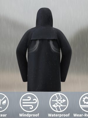 Rain Suits for Men Women Waterproof Heavy Duty Rain Gear Long Rain Jacket Coat & Pants