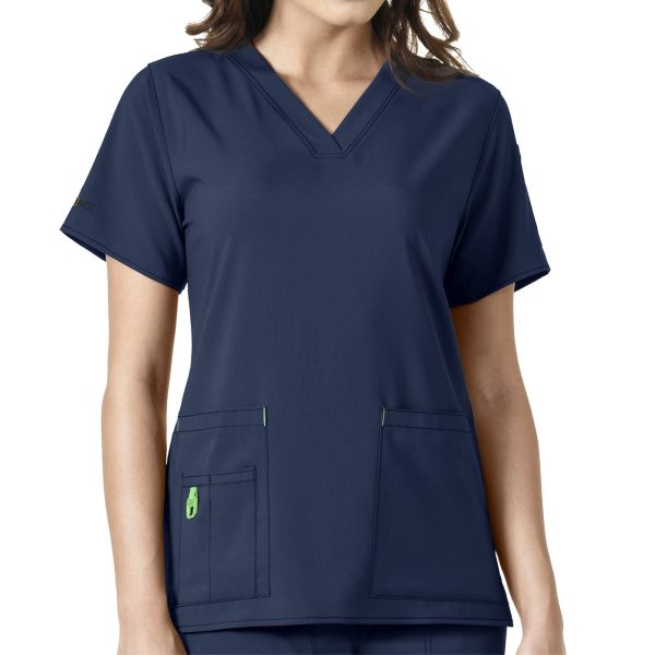 Women's Cross-Flex Media Scrub Top