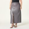 Women's Larissa Vegan Leather Maxi Skirt
