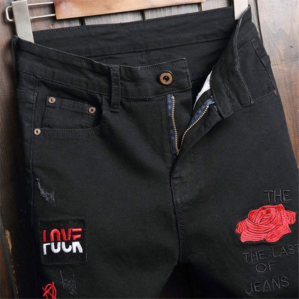 Men's Ripped Regular Fit Jeans