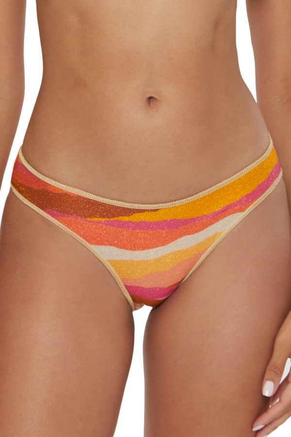 Women's Canyon Sunset Adela Bikini Bottom, Cheeky Coverage, Swimwear Separates