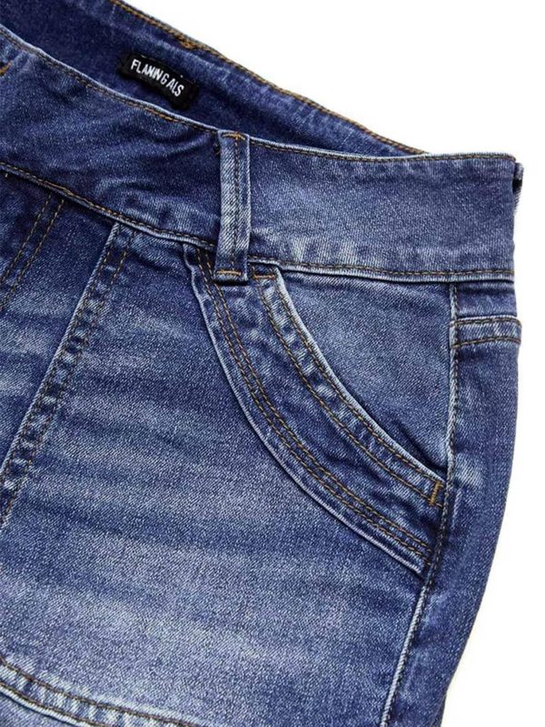 Low Rise Wide Leg Jeans for Women Baggy Jeans Denim Trouser Jeans Flare Dress Pants