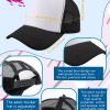 40 Pack Adult DIY Sublimation Trucker Caps Adjustable Mesh Baseball Cap Blank Trucker Hats Bulk for Summer Outdoor