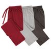 81BapF9KfIL.jpg Mens Lounge Pants with Pockets - Mens Pajama Pants - Lounge Pants Men, Up to 3XL Pack of 3