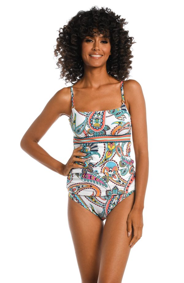 Women's Lingerie Strap Tankini Swimsuit Top