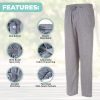 81I4Rv2dkKL.jpg Mens Lounge Pants with Pockets - Mens Pajama Pants - Lounge Pants Men, Up to 3XL Pack of 3