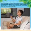 36 Pack Mini Powerful Handheld Fan Bulk 3 Speed USB Rechargeable Small Desk Fan Summer Gift for Wedding Beach Outdoor Women