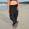 Casual Lounge Pants Yoga Harem Trousers Men Women 2 Pockets