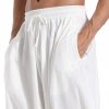 Men's Drawstring Aladdin Hippie Harem Pants Loose Drop Crotch Trousers
