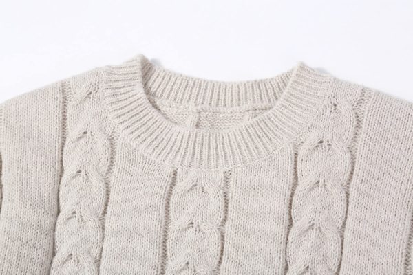 Women's Winter Chunky Cable Knit Long Skirt 2 Piece Outfit Sweater Sets