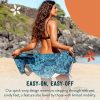 91TZHN6LYHL.jpg Length 1 - Wrap Skirt for Women - Quick Dry Swim Cover-Up with Side Pocket - Lightweight for Beach & Travel